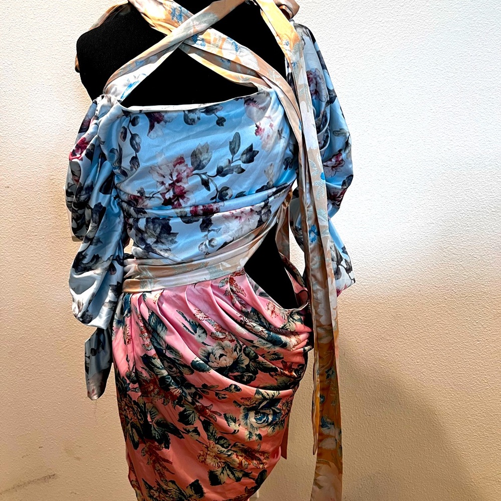 Asymmetrical unique dress